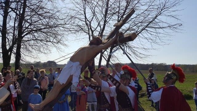 Misterium Męki Pańskiej na ulicach Krzyżanowic