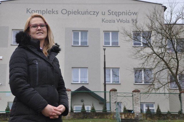 Renata Chwaścińska od roku kieruje Kompleksem Opiekuńczym u Stępniów w Koziej Woli