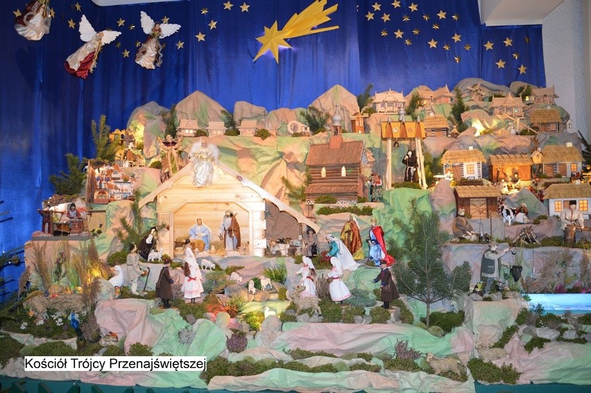 Szopki ze sceną narodzenia Jezusa i Świętą Rodziną w kościołach Stalowej Woli (ZDJĘCIA)