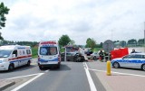 Trzy osoby rane w wypadku w Ropczycach. Zderzyły się dwa samochody osobowe