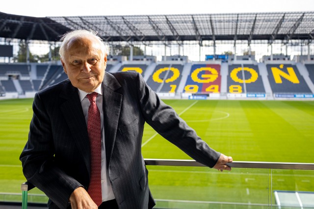 Andrzej Hass, założyciel grupy Hass Holding, odpowiedzialnej za realizację stadionu