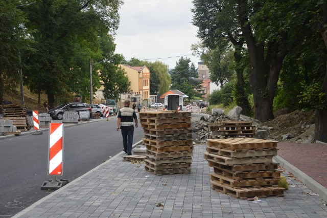 Ulica Piłsudskiego w Miechowie