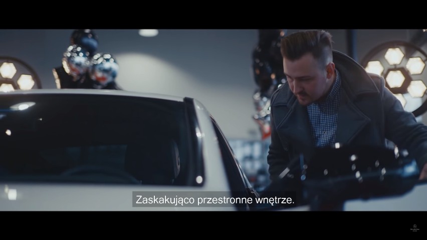 Pierunie! Nowy merol we Sosnowcu. Śląska reklama mercedesa...