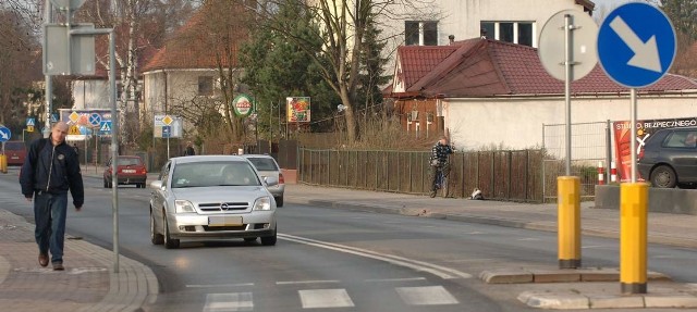 Koszalin, ul. Traugutta. W tym rejonie doszło do tragicznego wypadku.