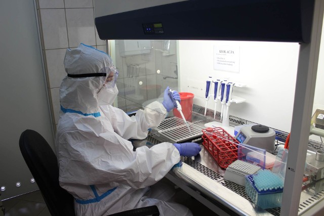 W limanowskim szpitalu mają nowe wyposażenie pracowni bakteriologicznej. Wykonują teksty na koronawirusa