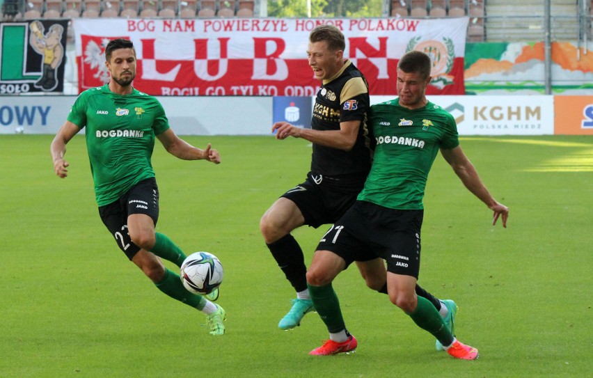 Zagłębie Lubin - Górnik Łęczna 3:1. Festiwal pięknych bramek w Lubinie. Trzy bomby dały Zagłębiu wygraną