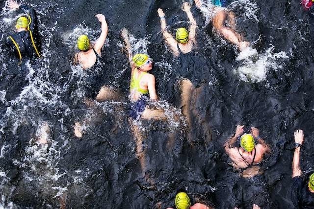 Woda Bydgoska 2016Zawody pływackie na Brdzie