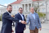 Prezes PSL Władysław Kosiniak-Kamysz gościł w Kielcach. Prezydent Skarżyska Konrada Krönig: "Powalczę o mandat posła"