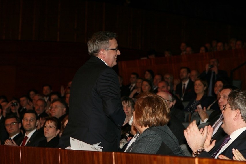 Prezydent Polski i Węgier, Bronisław Komorowski i János...