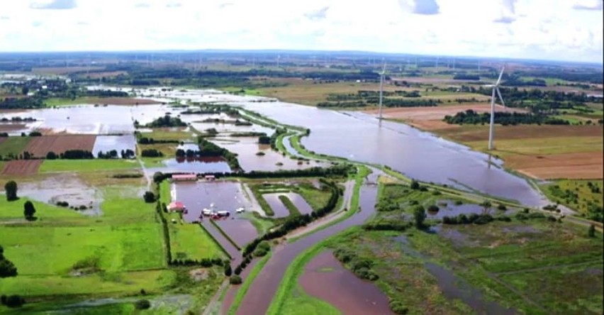Powódź w gminie Darłowo