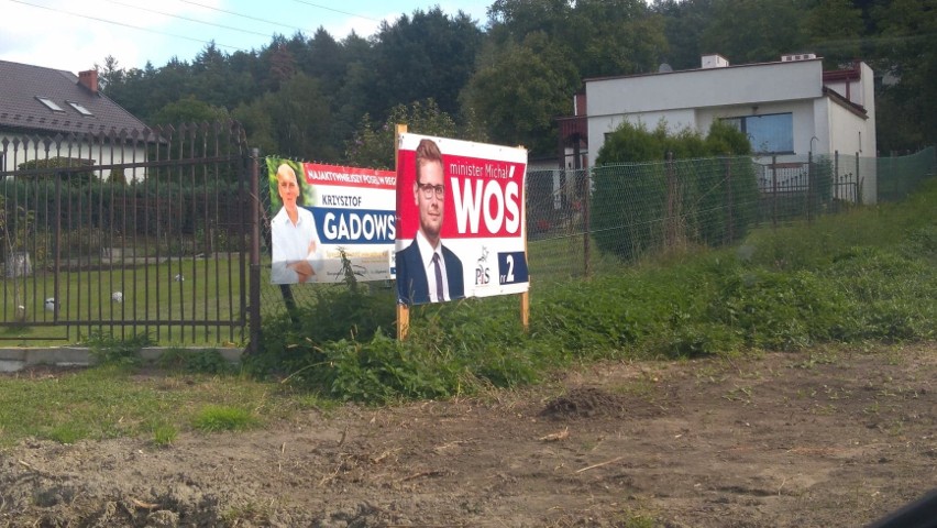 Wojna plakatowa w okręgu rybnickim