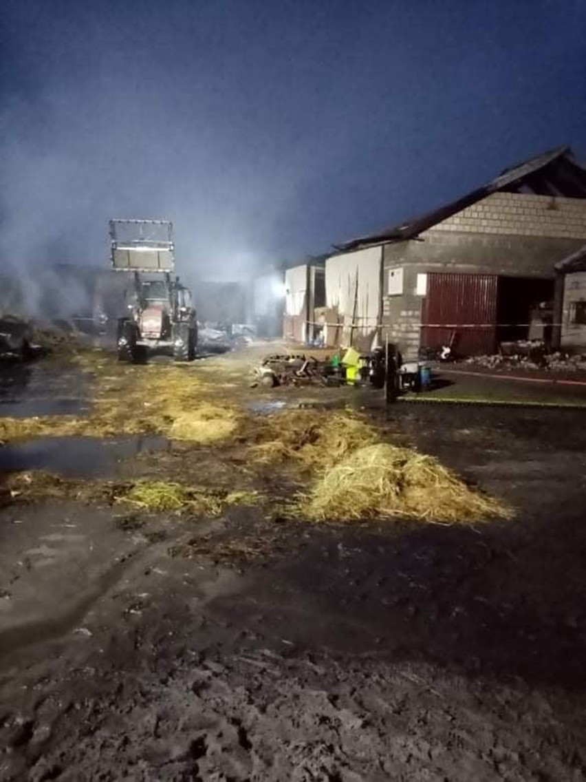 Gwałtowna burza nad regionem. W powiecie łukowskim doszło do pożarów od uderzenia pioruna