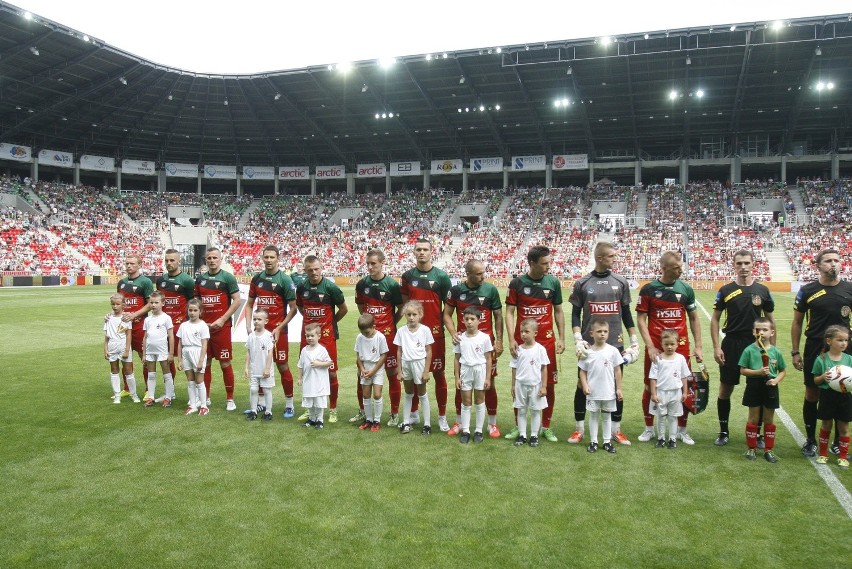 Mecz GKS Tychy - FC Koeln na otwarcie stadionu w Tychach