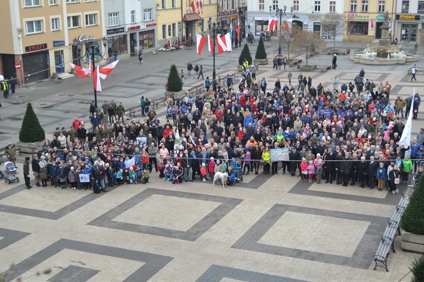Święto Niepodległości w Rybniku: wielki przemarsz...
