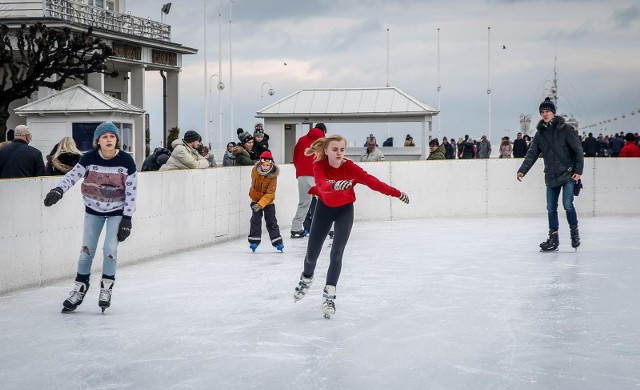 06.01.2018  sopot. plac kuracyjny. lodowisko.    fot. karolina misztal / polska press/dziennik baltycki