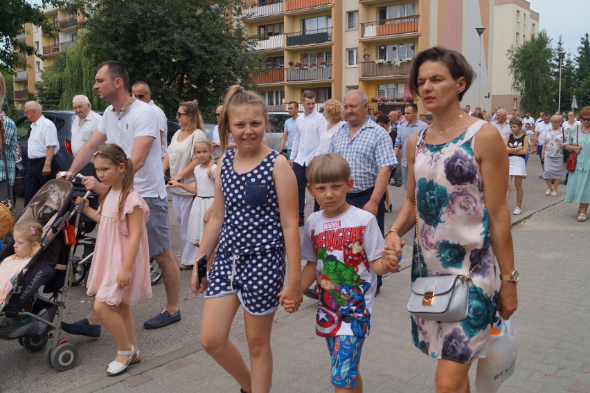 Maków Maz. Boże Ciało 2019. Procesja w parafii pw. św. Brata...