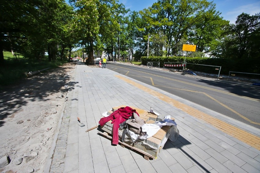 Nowa pętla tramwajowa na Osobowicach nabiera kształtu (ZDJĘCIA)