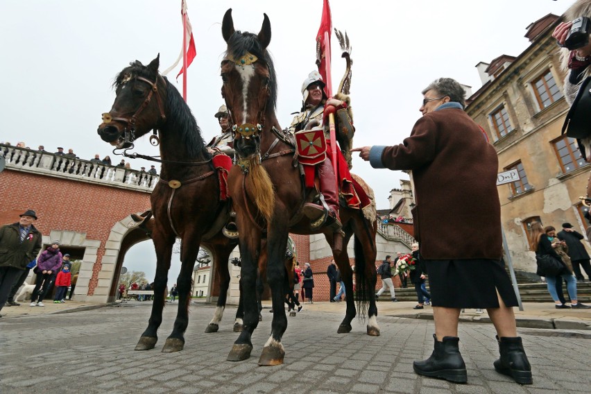Obchody Święta Konstytucji 3 maja na pl. Zamkowym w Lublinie (ZDJĘCIA)