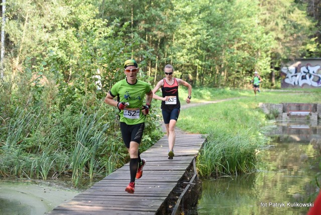 Uczestniczy duathlonu w Czarnej Białostockiej rywalizowali w malowniczej scenerii