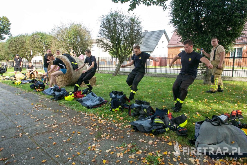 Dzięki szkoleniu 20 strażaków ratowników miało okazję...