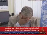 Wysłannik ONZ do Gazy płacze podczas wywiadu (wideo)
