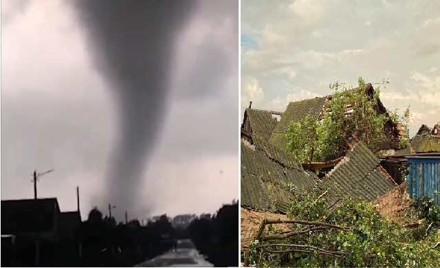 Przez rosyjski obwód kurski przeszło tornado, które zniszczyło wiele miejscowości.