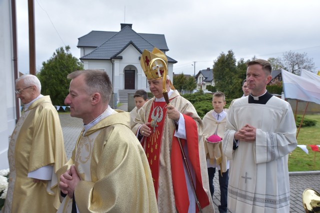 100-lecie parafii w Balicach w gminie Gnojno. 7 maja 2023.