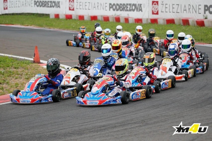 Franciszek Belusiak ze Staszowa na trzecim miejscu na Kartingowych Mistrzostwach Rotax Max Challenge w czeskim Trzyńcu