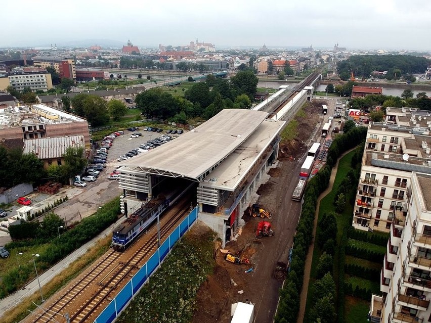 Postępują kolejowe inwestycje w Krakowie