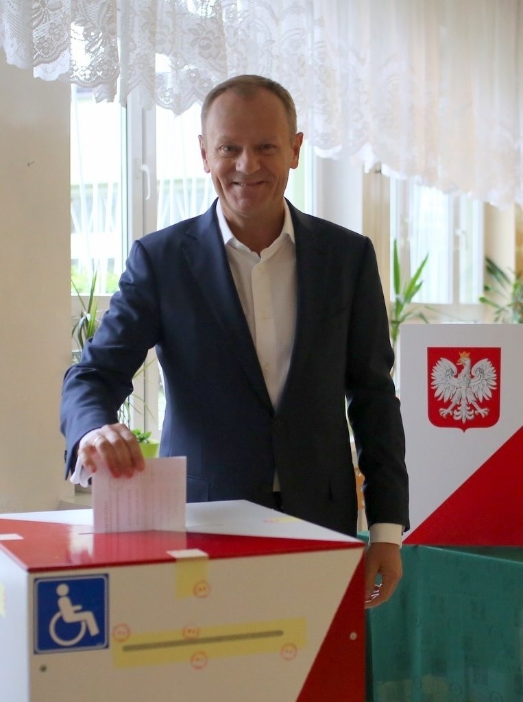 Wybory prezydenckie 2015. Na zdjęciu: Donald Tusk