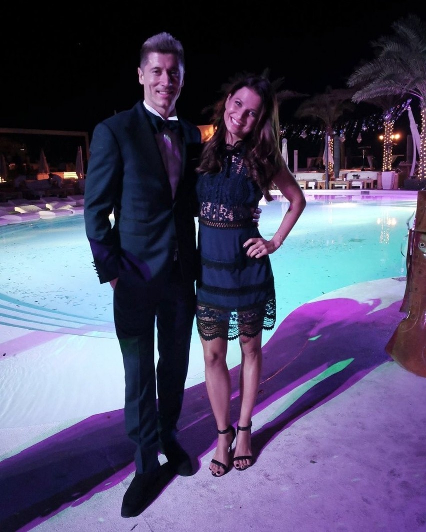 Robert i Anna Lewandowscy Nowy Rok przywitali w Dubaju