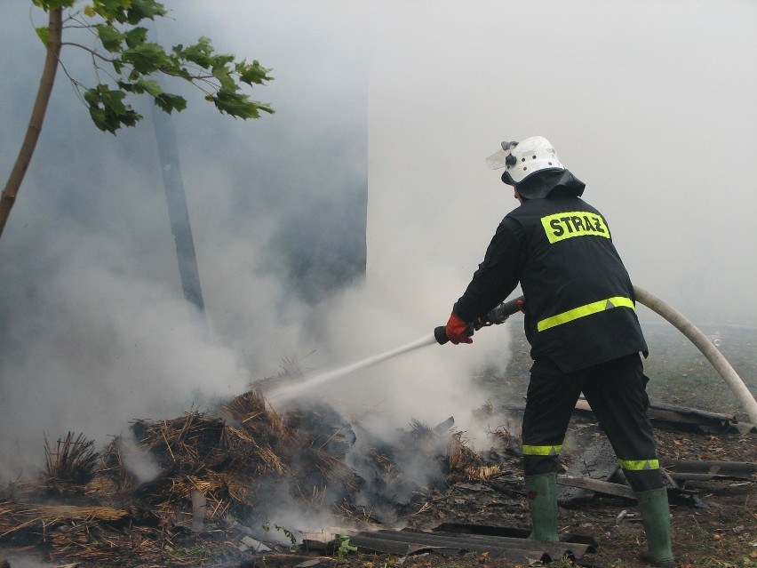 Augustowo: Pożar