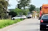 Wypadek na drodze wojewódzkiej nr 744 w Maliszowie. Jedna osoba trafiła do szpitala