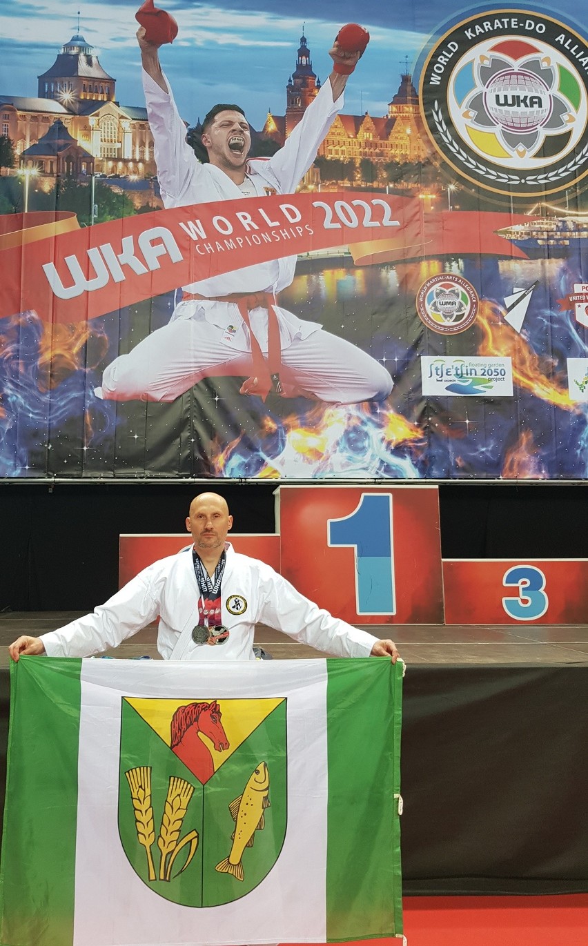 Marcin Gawlik wicemistrzem świata w karate WKA