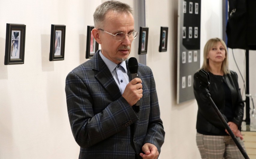 Marek Kazimierz Głowacki, otworzył wystawę swoich prac w...