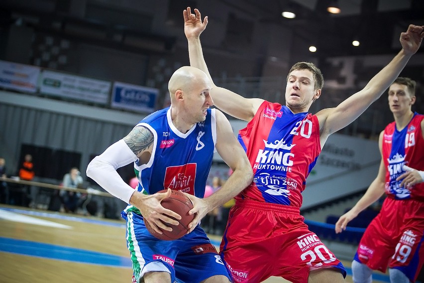 King Wilki Morskie Szczecin - Anwil Włocławek 54:69 (18:16,...