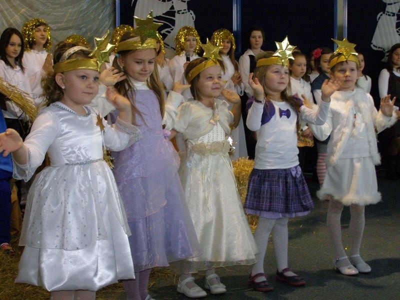 Dzieci ze Szkoły Podstawowej w Kańkowie wystawiły jasełka