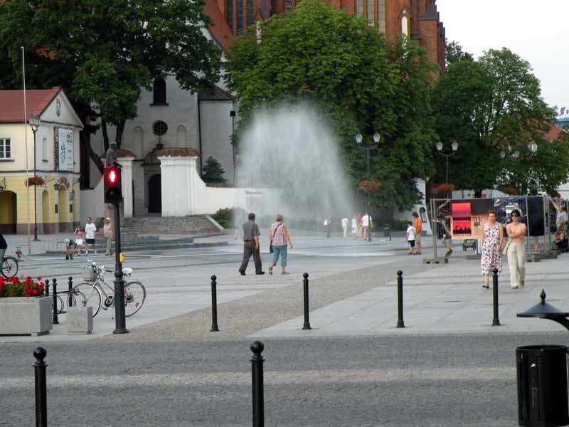 Bialystok w czasie upalów