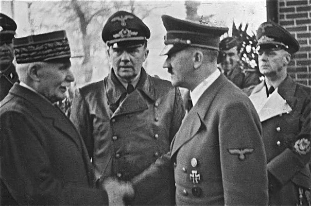 Spotkanie Philippe’a Pétaina z Adolfem Hitlerem w Montoire-sur-le-Loir, 24 października 1940 roku