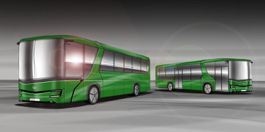 Tak będzie wyglądał autobus, który Solaris chce zaproponować...