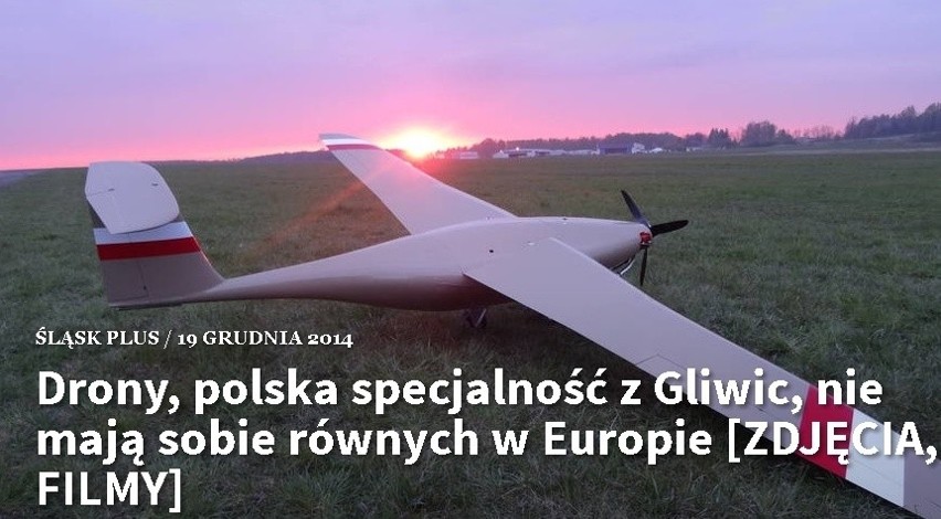 Śmiercionośne drony Flytronic z Gliwic latają w polskiej...