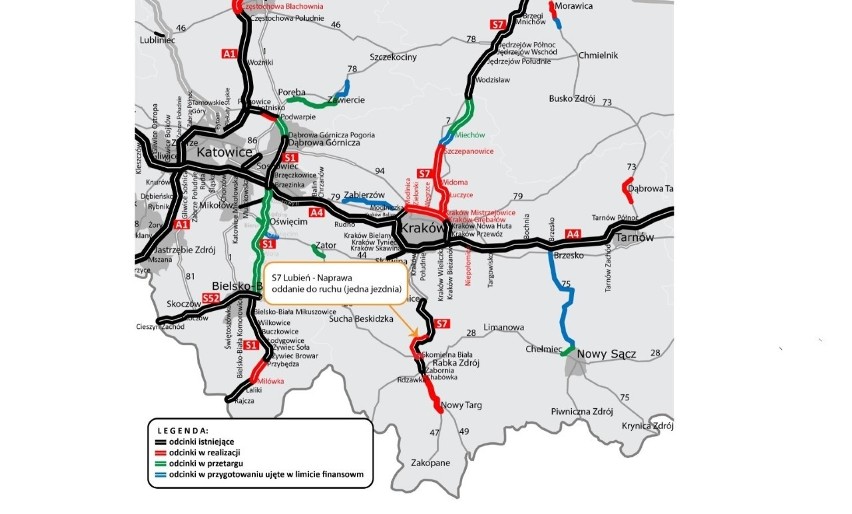 Nowym fragmentem budowanej zakopianki pojedziemy już w...