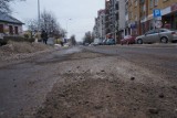 Ulica Warszawska nadal w remoncie (zdjęcia)