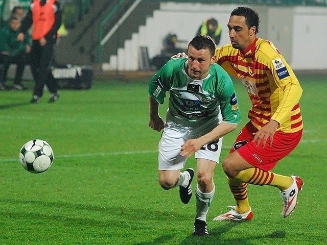W pierwszy meczu Jagiellonia wygrała w Gdańsku 2:1