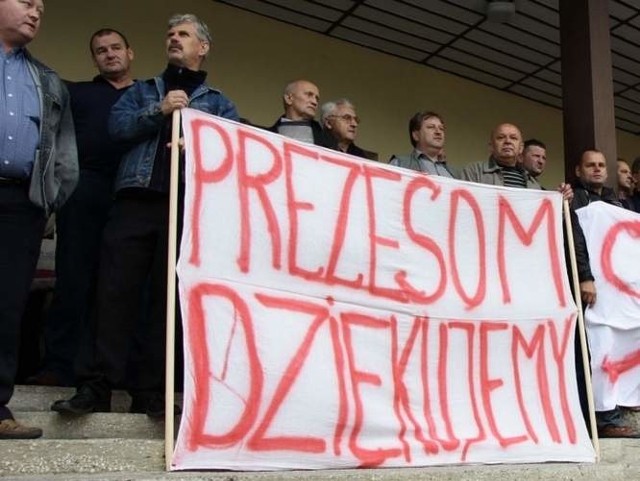 Pracownicy PKS Białystok strajkowali we wrześniu 2011 roku