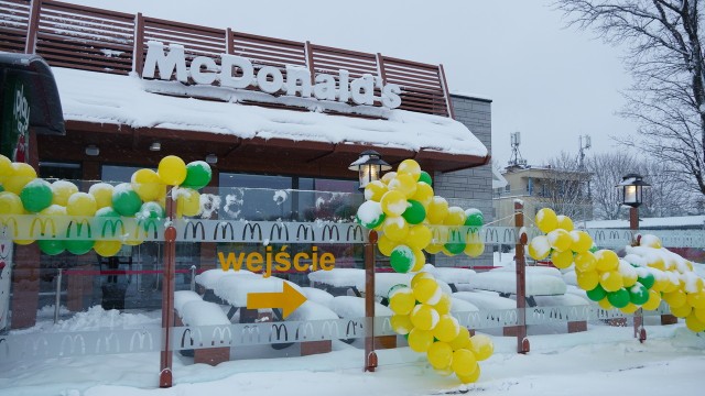 Nowy McDonald's w Białymstoku został właśnie otwarty