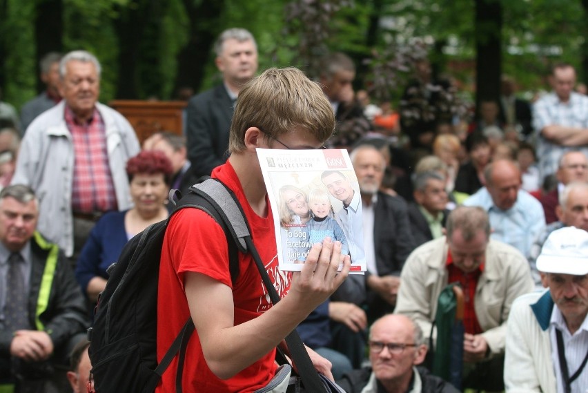 Pielgrzymka mężczyzn do Piekar Śląskich 2014 w obiektywie DZ