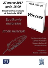 Tomik poetycki profesora Jacka Juszczyka