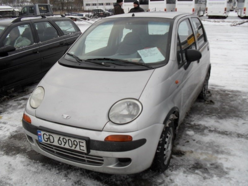 Daewoo Matiz, 2000 r., 1,0 + gaz sekwencyjny, wspomaganie...