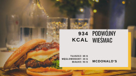 Podwójny WieśMac - 934 kcal
